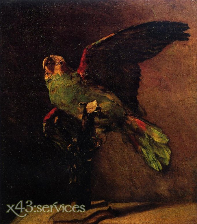 Vincent van Gogh - Der gruene Papagei